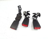 Mercedes W205 C63 C300 seat belt buckle set, rear black 2058600669 20586... - $46.74