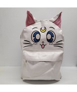 Sailor Moon Artemis Faux Leather White Cat Backpack - Read! - $1,168.64 MXN