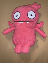 Ugly Doll Moxy Yours Truly Plush Pink 9&quot; Soft Weighted Bean Bottom Movie - £6.02 GBP