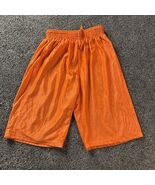 PJ Mark Heavy Mesh Polyester Long Athletic Shorts (L) Large Orange Draws... - €15,44 EUR