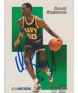 David Robinson Signed Autographed 1992 Courtside Basketball Card - Navy - £47.94 GBP