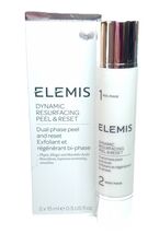 Elemis Dynamic Resurfacing Peel &amp; Reset 2x 15 ml Anti Aging 0.5 Fl Oz Br... - $606.21 MXN