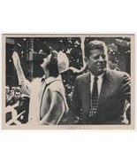 John F. Kennedy Trading Card #74 New York City Campaign Motorcade Topps ... - $2.75