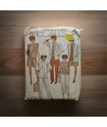 2033 McCalls Sewing Pattern Misses Jacket Top Pants Shorts Easy Casual - $12.99