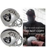 Ice Cube Signed Los Angeles Raiders Helmet Proof Autographed LA Oakland ... - $445.49