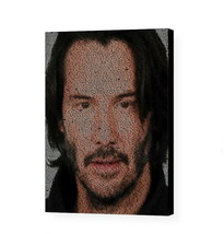 Keanu Reeves Movie List Mosaic AMAZING Framed 8.5X11 Limited Edition Art w/COA - £15.33 GBP