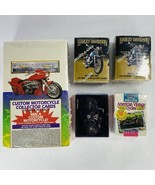 Lot of 5 New Vintage Collector Card Packs Motorcycles Harley Davidson Cu... - $475.79 MXN