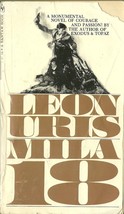 Mila 18 by Leon Uris Paperback Book Bestselling Novel WWII Warsaw Poland... - $1.99