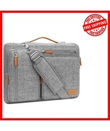 Travel-Ready Laptop Shoulder Bag with Adjustable Strap - 15.6 Inch Compa... - $67.48 CAD