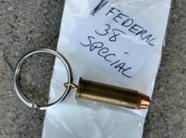 FEDERAL 38 Special SPL BULLET Novelty KEY CHAIN KEY RING - £4.60 GBP