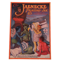 1901 Jaenecke Imps Series No 3 Satin &amp; Imps Printing Lithography Rare Ephemera - £119.89 GBP