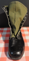 Cic 1966 Vietnam Era Military Jungle Combat Single Left Boot Only 11N 3073 - £29.08 GBP