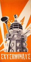 Doctor Who Dalek Image Terry Cloth 30 x 56 Beach / Bath Towel NEW UNUSED - £15.21 GBP