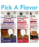 Hyleys  SLIM TEA or COLON CLEANSE Tea - choose any flavor (25 Tea Bags) - $16.85 CAD