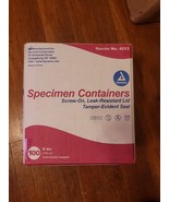 100 pcs Dynarex Specimen 4 oz Sealed Sterile Containers Screw on Leak Pr... - $1,290.09 MXN