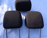2007 - 2009 KIA SPECTRA REAR HEADREST HEAD REST SET BLACK CLOTH OEM FREE... - $79.95