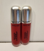 Revlon Ultra HD Matte Lipcolor  #635 Passion   Set of 2 New/Sealed - $14.84