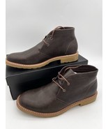 Nick Graham Charles Boots Men Lace Up Brown Size 11 Man Made Flat Classi... - $63.56 CAD