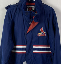 Vintage St Louis Cardinals Jacket Windbreaker MLB Baseball Full Zip Mens Large - £32.06 GBP