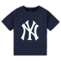 New York Yankees Youth Navy Ny Tee Shirt Xl New &amp; Officially Licensed - £13.10 GBP