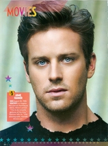 Armie Hammer - Liam Hemsworth - 11" x 8" Teen Magazine Pinup Mini Poster... - $5.94