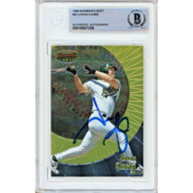 Jason Giambi Oakland Athletics Auto 1998 Bowmans Best #93 A&#39;s Autograph BAS Slab - £78.65 GBP