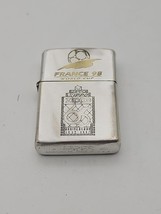 Rare France 1998 football World cup sterling silver zippo petrol lighter - $4,818.99 MXN