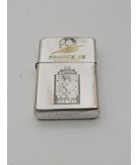 Rare France 1998 football World cup sterling silver zippo petrol lighter - $4,818.99 MXN