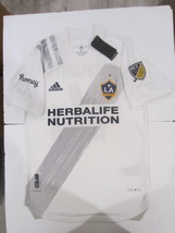 Chicharito LA Galaxy MLS 5 Star Match Slim White Home Soccer Jersey 2020-2021 - £79.93 GBP