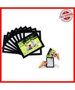 Stylish Magnetic Photo Frame Pockets - Set of 10, 4x6 with Easy Insert D... - $36.74 CAD