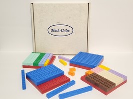 Math U See Manipulatives Integer Block COMPLETE Set Homeschooling Learning - $39.59
