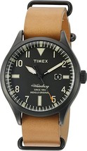 Timex Men&#39;s TW2P64700 The Waterbury Analog Display Analog Quartz Brown Watch - £94.96 GBP