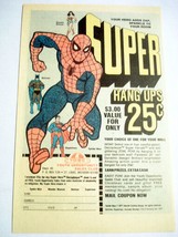 1978 Ad Super Hang Ups Spider-Man, Wonder Woman, Superman, Batman - £6.26 GBP