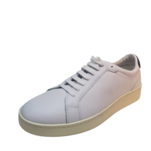 The Mens Store at Bloomingdales Mens Shoes  Leather Lop top  Sneakers 9M White - £82.83 GBP