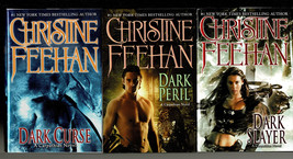Lot of 3 Dark Series Carpathian Novels - Christine Feehan - Hardcover DJ 1st Ed - £11.04 GBP