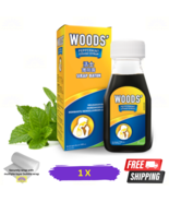 1 X Woods&#39; Pfefferminze Husten Sirup 100ml Lindert Hustender Hals Schmerzen - €23,29 EUR