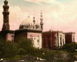 Vtg Cartolina 1910s Cairo Egitto Il Moschea Di Sultan Hassan Unp Non Usato - $11.23