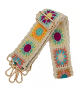 Crochet Patchwork Adjustable Strap New - $19.62 CAD