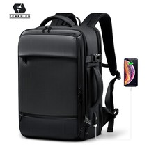 Fenruien Backpack Men 17.3 Inch Laptop Backpa Exble USB Charging Large Capacity  - £134.15 GBP