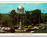 Palazzo Della Contea Costruzione Dyersburg Tennessee TN Unp Cromo Cartol... - $5.08
