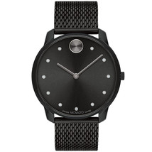 Movado Men&#39;s Bold Black Dial Watch - 3600904 - £424.74 GBP