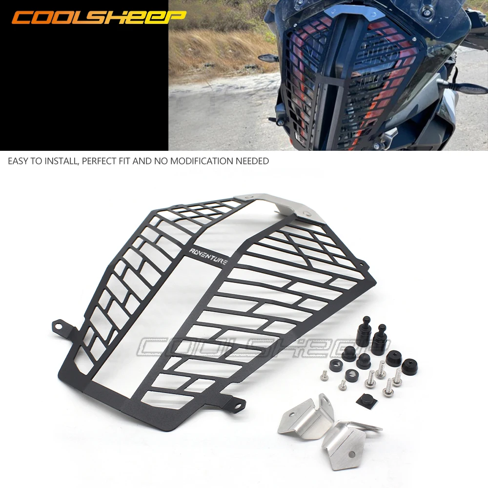 For 1290 Super Adventure ADV S R 2017-2021 Headlight Protector Motocycle Grill - £29.83 GBP+