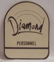 NEIL DIAMOND - VINTAGE OLD ORIGINAL CONCERT TOUR CLOTH BACKSTAGE PASS - $10.00