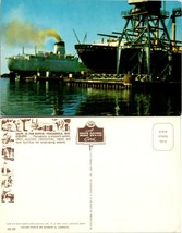 Mississippi Pascagoula Ships in Repair Shipyard Repair &amp; Dock Vintage Postcard - £7.42 GBP
