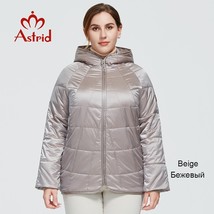 Astrid 2022 New Autumn Winter Women&#39;s coat women Windproof warm parka Plaid fash - £96.01 GBP