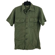 Uniform Shirt Short Sleeve Button Front Size Small / Medium (estimated) - $23.22