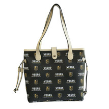 Las Vegas Golden Knights NHL Patterned Logo Purse Tote Bag 12&quot; L - £46.74 GBP