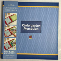 Hallmark School Kindergarten Memories Instant Album 9.5&quot;x9.5&quot; Scrapbook ... - £12.19 GBP