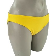 Xhilaration Hipster Bikini Swim Bottom Juniors XL 15 17 Yellow Gold Ruched Back - £10.97 GBP