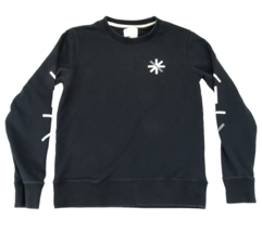 Saturdays Surf NYC Black Graphic Crewneck Sweatshirt Men Sz M Pullover Crew - £21.98 GBP